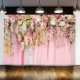 210x150cm 150x90cm Pink Flower Wedding Party Brilliant Photography Background Cloth Backdrops Photo Props