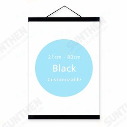 21cm 30cm 40cm 50cm 60cm 70cm 80cm Modern Black Wooden Picture Scroll Frame Photo Painting Poster Backdrop Hanger 21cm 30cm 40cm 50cm 60cm 70cm 80cm Modern Black Wooden Picture Scroll Frame Photo Painting Poster Backdrop Hanger