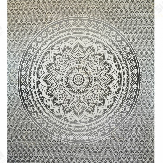 230x180cm/200x150cm/150x130cm India Mandala Tapestry Wall Hanging Decor Wall Cloth Tapestries Sandy Beach Throw Rug Blanket