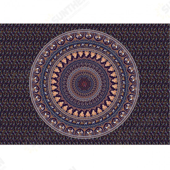 230x180cm/200x150cm/150x130cm India Mandala Tapestry Wall Hanging Decor Wall Cloth Tapestries Sandy Beach Throw Rug Blanket