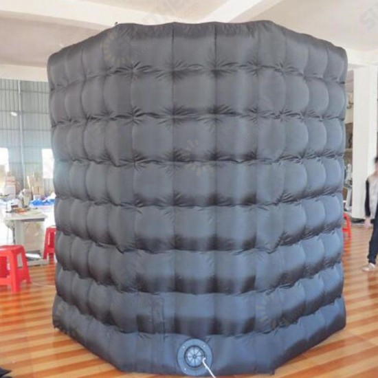 2.8x2.8x2.8M Single Door Octagon Inflatable LED Photo Shooting Tent