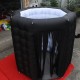 2.8x2.8x2.8M Single Door Octagon Inflatable LED Photo Shooting Tent