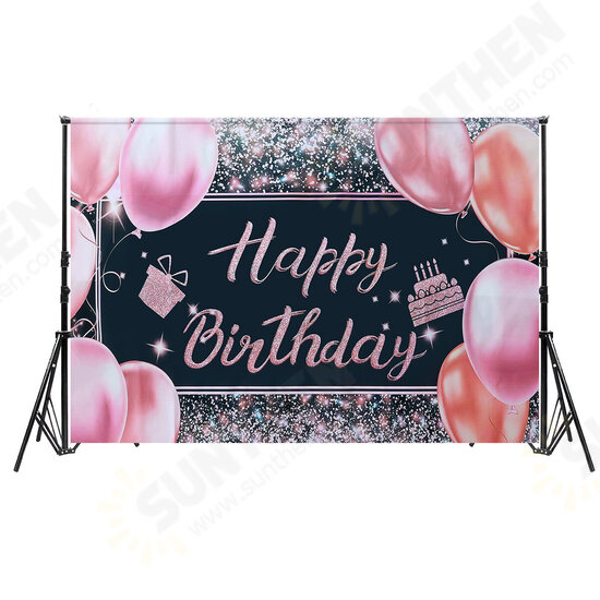 3 Sizes Happy Birthday Backdrop Banner Photography Background Studio Prop Decoration Party Poster