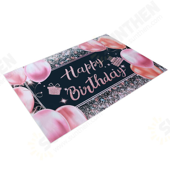 3 Sizes Happy Birthday Backdrop Banner Photography Background Studio Prop Decoration Party Poster