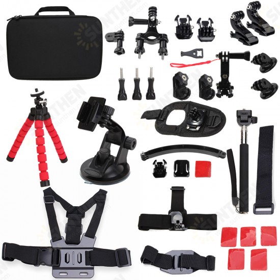 33 In 1 Sportscamera Accessories Kit For Gopro Hero 2 3 4 3 Plus SJcam SJ4000 5000 6000 Yi Sportscamera 33 In 1 Sportscamera Accessories Kit For Gopro Hero 2 3 4 3 Plus SJcam SJ4000 5000 6000 Yi Sportscamera