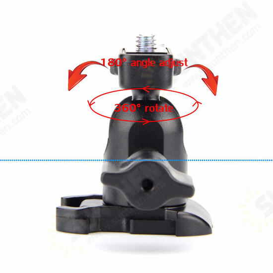360 Degree Rotation Ball Head Quick Release BucklE Mount for Gopro Hero 5 4 3 Xiao Yi SJCAM 360 Degree Rotation Ball Head Quick Release BucklE Mount for Gopro Hero 5 4 3 Xiao Yi SJCAM