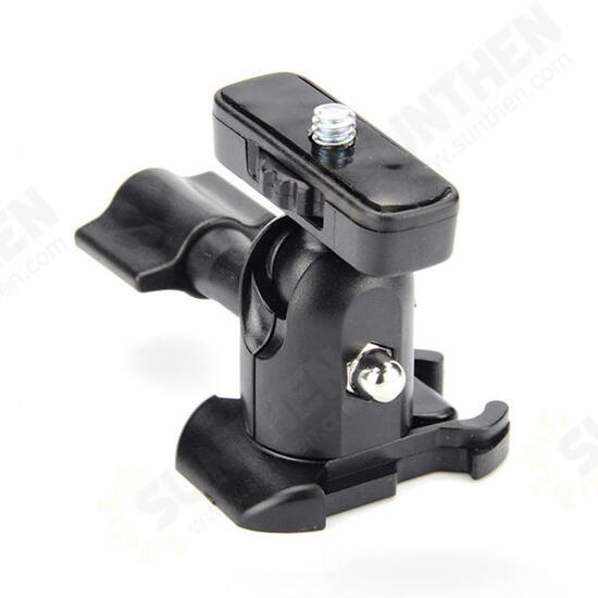 360 Degree Rotation Ball Head Quick Release BucklE Mount for Gopro Hero 5 4 3 Xiao Yi SJCAM 360 Degree Rotation Ball Head Quick Release BucklE Mount for Gopro Hero 5 4 3 Xiao Yi SJCAM