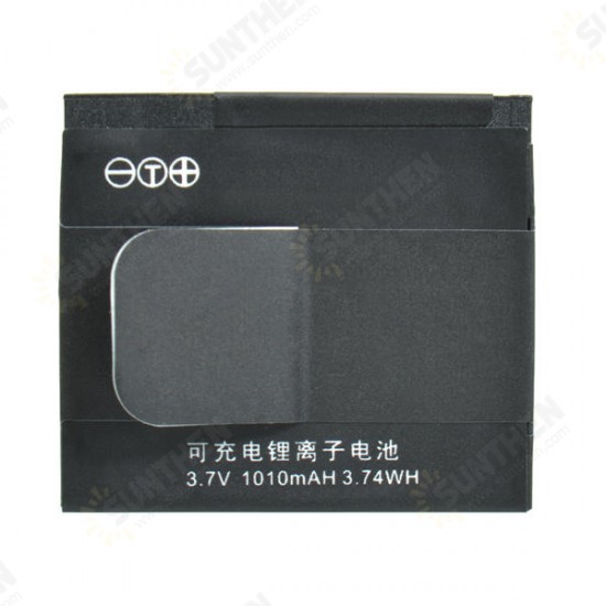 3.7V 1010mAH Li-ion Back-up Battery for Xiaomi Yi Action Camera