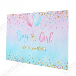 3x5FT 5x7FT 6x8FT Vinyl Boy or Girl Reveal Photography Backdrop Background Studio Prop 3x5FT 5x7FT 6x8FT Vinyl Boy or Girl Reveal Photography Backdrop Background Studio Prop