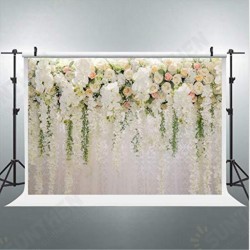 3x5FT 5x7FT 7x10FT Vinyl Pink White Rose Flower Wedding Photography Backdrop Background Studio Prop 3x5FT 5x7FT 7x10FT Vinyl Pink White Rose Flower Wedding Photography Backdrop Background Studio Prop