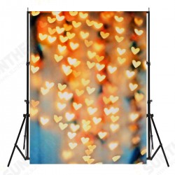 3x5FT 5x7FT Dark Heart Light Photography Backdrop Background Studio Prop 3x5FT 5x7FT Dark Heart Light Photography Backdrop Background Studio Prop