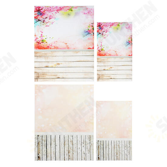 3x5FT 5x7FT Pink Theme Wood Floor Photography Backdrop Background Studio Prop 3x5FT 5x7FT Pink Theme Wood Floor Photography Backdrop Background Studio Prop