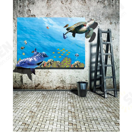 3x5FT 5x7FT Retro Wall Sea Poster Photography Backdrop Background Studio Prop