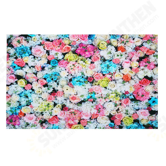 3x5FT 5x7FT Vinyl Pink Blue Rose Wall Photography Backdrop Background Studio Prop 3x5FT 5x7FT Vinyl Pink Blue Rose Wall Photography Backdrop Background Studio Prop