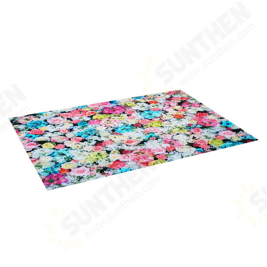 3x5FT 5x7FT Vinyl Pink Blue Rose Wall Photography Backdrop Background Studio Prop 3x5FT 5x7FT Vinyl Pink Blue Rose Wall Photography Backdrop Background Studio Prop