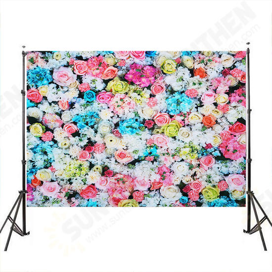 3x5FT 5x7FT Vinyl Pink Blue Rose Wall Photography Backdrop Background Studio Prop 3x5FT 5x7FT Vinyl Pink Blue Rose Wall Photography Backdrop Background Studio Prop