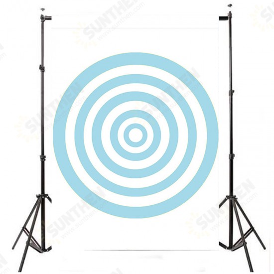 3x5FT Blue Circle Photography Backdrop Photo Studio Background 3x5FT Blue Circle Photography Backdrop Photo Studio Background