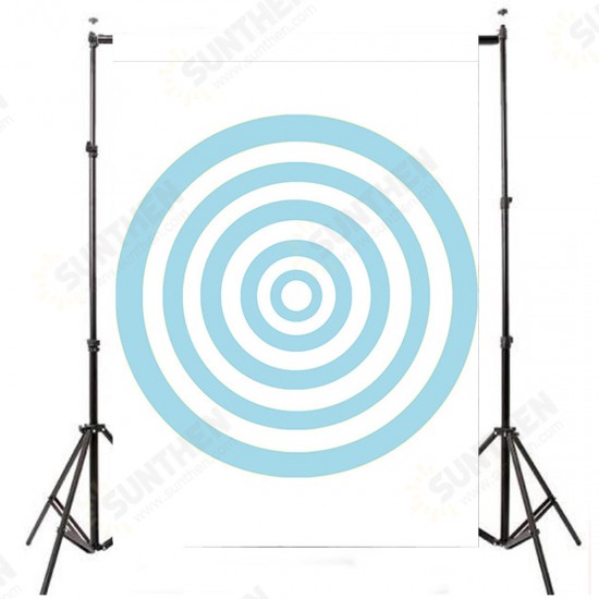 3x5FT Blue Circle Photography Backdrop Photo Studio Background