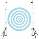 3x5FT Blue Circle Photography Backdrop Photo Studio Background 3x5FT Blue Circle Photography Backdrop Photo Studio Background