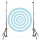 3x5FT Blue Circle Photography Backdrop Photo Studio Background