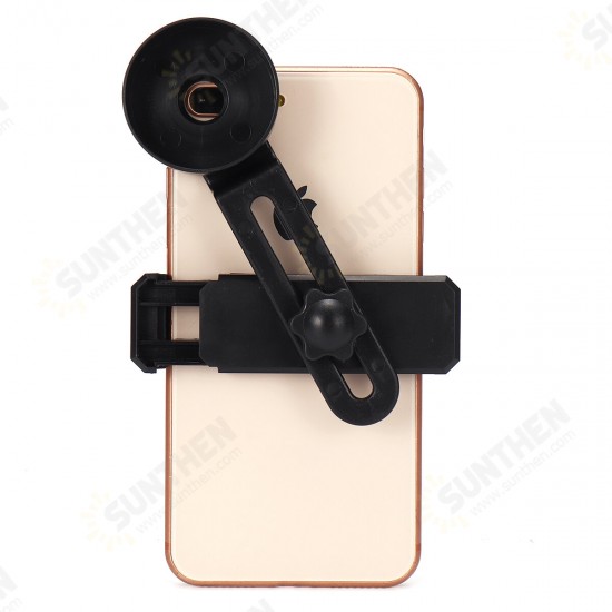 40X60 10X HD Cell Phone Telescope Portable Monocular Mobile Phone Telephoto Lens with Tripod for Outdoor Mobile Photography