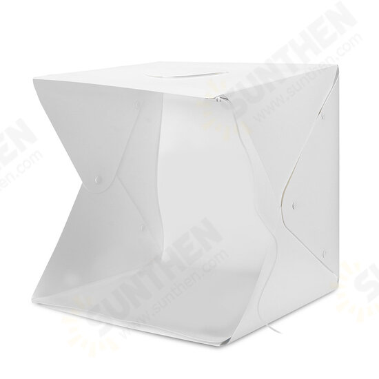 40cm Led Light Mini Portable Photo Studio Softbox Shooting Tent Small Foldable Softbox Kit Lightbox Soft Box