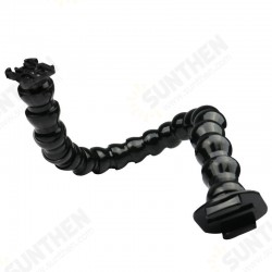 45CM 19 Joints Adjustable Jaws Flex Clamp Mount Goose Neck Extension Magic Arm for Sport Camera 45CM 19 Joints Adjustable Jaws Flex Clamp Mount Goose Neck Extension Magic Arm for Sport Camera