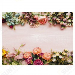 4.92ft x 6.56ft Vinyl Fabric Flowers Photography Background Cloth Photo Backdrop for Wedding Party Family Photography 4.92ft x 6.56ft Vinyl Fabric Flowers Photography Background Cloth Photo Backdrop for Wedding Party Family Photography