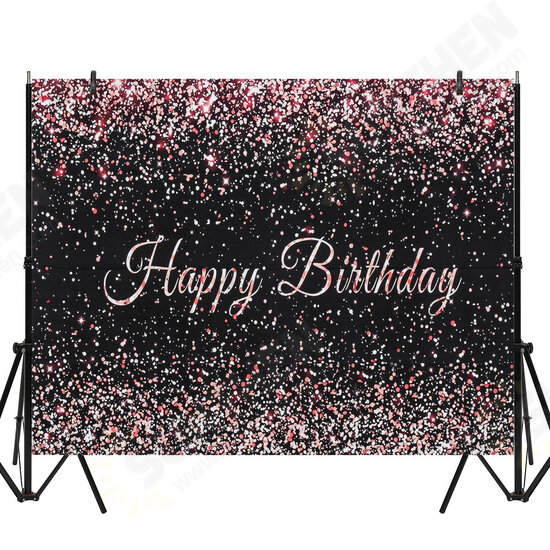 4.9x3.3FT 7.2x4.9FT 9.8x5.9FT Pink and Black Shiny Gold Dot Glamour Sparkle Studio Photography Backdrops Background 4.9x3.3FT 7.2x4.9FT 9.8x5.9FT Pink and Black Shiny Gold Dot Glamour Sparkle Studio Photography Backdrops Background