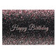 4.9x3.3FT 7.2x4.9FT 9.8x5.9FT Pink and Black Shiny Gold Dot Glamour Sparkle Studio Photography Backdrops Background 4.9x3.3FT 7.2x4.9FT 9.8x5.9FT Pink and Black Shiny Gold Dot Glamour Sparkle Studio Photography Backdrops Background