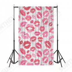 4x6FT Vinyl Pink Red Lips Wall Floor Photography Backdrop Background Studio Prop 4x6FT Vinyl Pink Red Lips Wall Floor Photography Backdrop Background Studio Prop