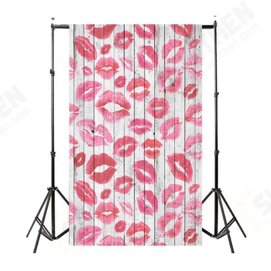 4x6FT Vinyl Pink Red Lips Wall Floor Photography Backdrop Background Studio Prop 4x6FT Vinyl Pink Red Lips Wall Floor Photography Backdrop Background Studio Prop