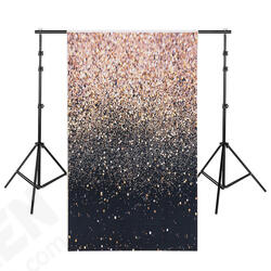 4x6ft/5x7ft/3x5ft Glitter Black Gold Dots Thin Vinyl Photography Backdrop Background Studio Photo 4x6ft/5x7ft/3x5ft Glitter Black Gold Dots Thin Vinyl Photography Backdrop Background Studio Photo