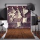 5 x 7 FT Christmas Theme Christmas Gift Elk Wood Board Photo Vinyl Background 5 x 7 FT Christmas Theme Christmas Gift Elk Wood Board Photo Vinyl Background