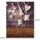 5 x 7 FT Christmas Theme Christmas Gift Elk Wood Board Photo Vinyl Background 5 x 7 FT Christmas Theme Christmas Gift Elk Wood Board Photo Vinyl Background
