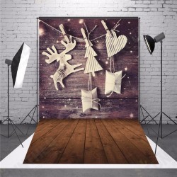 5 x 7 FT Christmas Theme Christmas Gift Elk Wood Board Photo Vinyl Background 5 x 7 FT Christmas Theme Christmas Gift Elk Wood Board Photo Vinyl Background