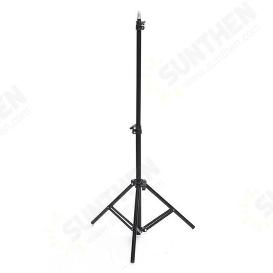 50/160cm Foldable Portable Camera Tripod Video Ring Light Flash Stand Phone Holder For Live Stream Makeup Retractable