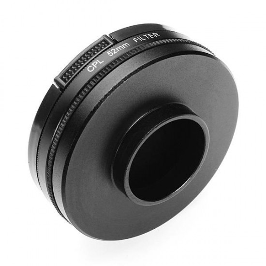 52mm Polarizer CPL Filter Lens Protector For GoPro Hero 3 3+ Camera