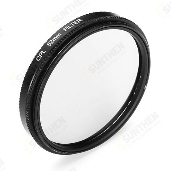 52mm Polarizer CPL Filter Lens Protector For GoPro Hero 3 3+ Camera