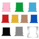 5x10FT Vinyl White Green Black Blue Yellow Pink Red Grey Brown Pure Color Photography Backdrop Background Studio Prop