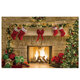 5x3FT 7x5FT 10x7FT Christmas Fireplace Red Socks Backdrop Photography Background Cloth Decoration Background Studio Prop 5x3FT 7x5FT 10x7FT Christmas Fireplace Red Socks Backdrop Photography Background Cloth Decoration Background Studio Prop