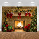 5x3FT 7x5FT 10x7FT Christmas Fireplace Red Socks Backdrop Photography Background Cloth Decoration Background Studio Prop 5x3FT 7x5FT 10x7FT Christmas Fireplace Red Socks Backdrop Photography Background Cloth Decoration Background Studio Prop
