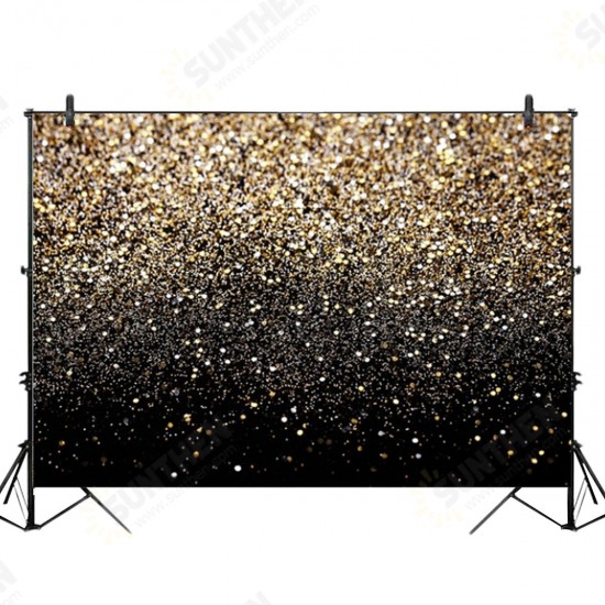 5x3FT 7x5FT 9x6FT Gold Bokeh Spots Photography Backdrop Background Studio Prop 5x3FT 7x5FT 9x6FT Gold Bokeh Spots Photography Backdrop Background Studio Prop