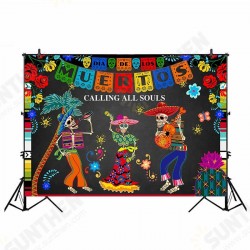 5x3FT 7x5FT Calling All Souls Holloween Photography Backdrop Background Studio Prop 5x3FT 7x5FT Calling All Souls Holloween Photography Backdrop Background Studio Prop