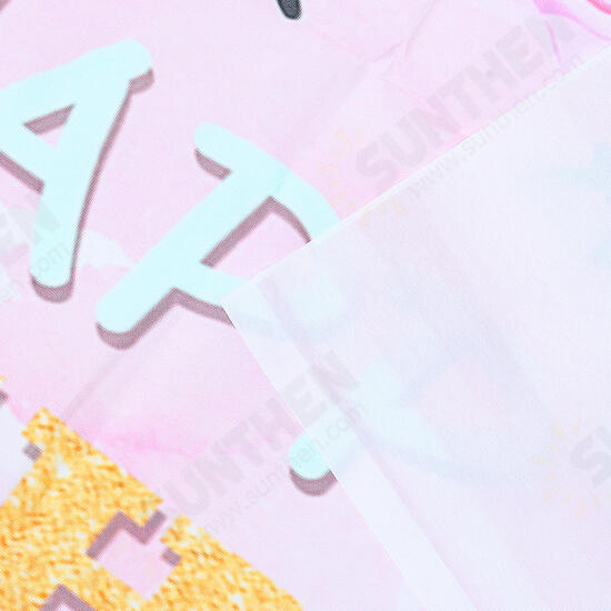 5x3FT Pink Curtain Unicorn Birthday Theme Photography Backdrop Studio Prop Background 5x3FT Pink Curtain Unicorn Birthday Theme Photography Backdrop Studio Prop Background