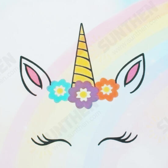 5x3ft 7x5ft Rainbow Clouds Sky Unicorn Photography Backdrop Studio Prop Background 5x3ft 7x5ft Rainbow Clouds Sky Unicorn Photography Backdrop Studio Prop Background
