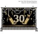 5x7FT 30/40/50 Years Old Birthday Photo Backdrop Sequin Photography Background Party Decor