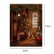 5x7FT 3x5FT Christmas Tree Gift Wall Vinyl Photography Backdrop Photo Background