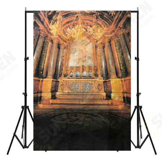 5x7FT Raw Silk Cloth Ancient House Photography Background Studio Backdrop Props 5x7FT Raw Silk Cloth Ancient House Photography Background Studio Backdrop Props