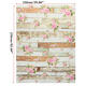 5x7FT Vintage Pink Flowers Wooden Floor Wall Photo Studio Background Backdrop Cloth 5x7FT Vintage Pink Flowers Wooden Floor Wall Photo Studio Background Backdrop Cloth